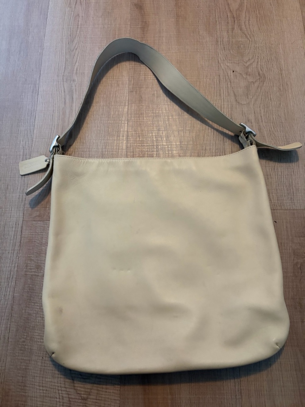 Vintage Coach Leather Shoulder Bag made in USA